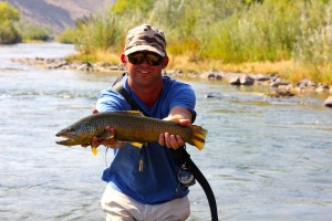 Jordan with a giant brown
